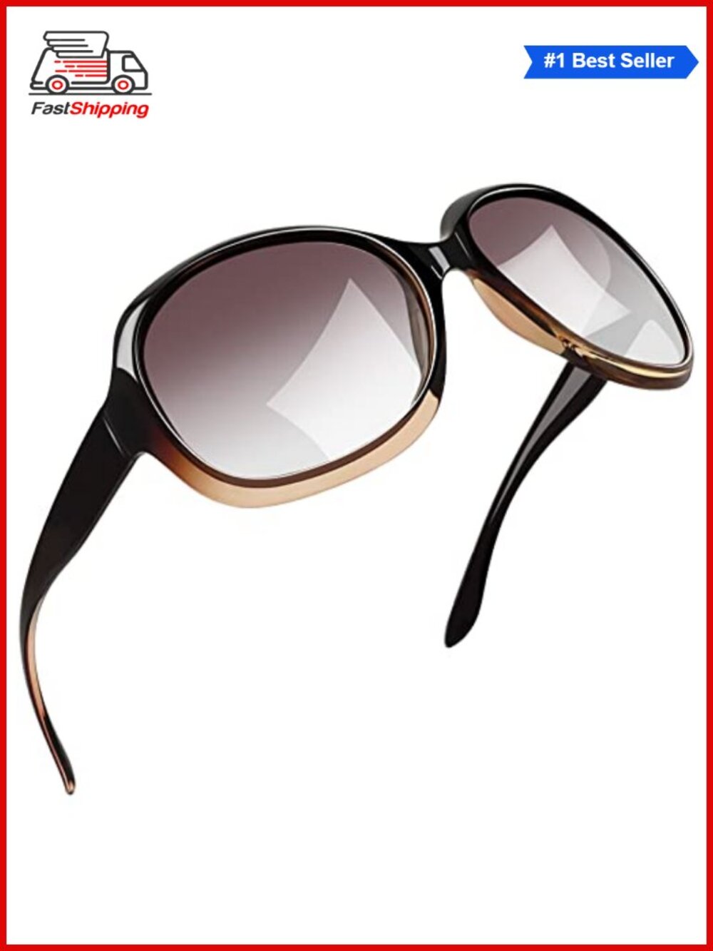 ✨Joopin Oversized Polarized Butterfly Sunglasses UV400 Retro Design